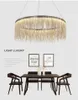 Cadeia de alumínio moderno luzes do candelabro de estilo Nórdico Lustres de Luxo Prata / Rosa de Ouro pendurado iluminação para sala de estar de jantar