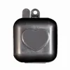 Petite boîte de rangement carrée noire transparente, organisateur de bouchons d'oreilles, boucles d'oreilles, Organization de stockage à domicile, expédition rapide F20173468