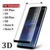 Voor Samsung Galaxy Note 9 Gehard Glass Dot 3D Curved Screen Protector Film voor Samsung Note 9 S9 S9Plus