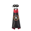 5 Design Maska Zestawy Dzieci L70 * W70 CM Double Side Cape i Maska Zestawy Cape Costume Kids Halloween Party Kostiumy na Boże Narodzenie Wielkanoc Cosplay