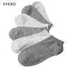 6Pair Crew Invisible No Show Socks Men Casual 3 Colors Solid Color Men Socks Short Calcetines Ankle Boat Low Cut For