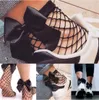 fishnet socks with bow bowknot New Fashion Hollow Out low Soxs Popular Chic Thin Bow Punk Cool Mesh Short Socks Mesh Socks