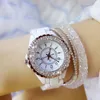 2018 sommer Frauen Strass Uhren Dame Diamant Stein Kleid Uhr Schwarz Weiß Keramik Armband Armbanduhr damen Kristall Uhr C215v