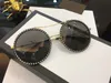Качество G0061S цвет Алмаз дизайнер солнцезащитные очки UV400 металлические солнцезащитные очки fashional 56-22-140 полный комплект случаи OEM розетка