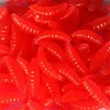 New Worms-Fishing Iscas 2.5cm 0.3g Maggot Macio iscas cheiro worms fulgor shrimps pesca iscas 20 pcs