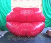 Party Balloons Red Seductive Inflatable Lips Vermilion Mouth for Valentine's Day Decoration