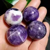 21-22 mm 4 pcs NATURAL Dream Amethyst Crystal sphere ball Orb Gem Stone healing as gift