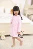 Badrobe Girls Pyjamas Barn Baby Bath Robe Rainbow Unicorn Mönster Hoodies Robes Kids Sleepwear Kids Animal Cartoon Robes St483332874