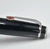 Promotie Luxe Bohemies Klassieke Vulpen Zwart en Wit Hars Diamant inlay clip Kantoor Schrijven inkt pennen met Duitsland Serienummer