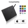 HUION H430P Tablettes numériques Micro USB Signature Graphiques Dessin Stylo Tablette OSU Jeu Tablette sans pile avec cadeau