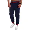 Partihandel-Hot Sale Mens Joggers 2017 Märke Man Byxor Män Byxor Casual Pants Sweatpants Jogger Black XXXL