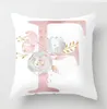 Barn Room Decoration Brev Kudde Engelska Alfabet Barn Plush Tyg Almofada Coussin Kudde för födelsedagsfesttillbehör GA516