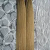 10 "-26" прямые кератиновые человеческие волосы Fusion 100 г для ногтей с V-образным наконечником, изготовленные вручную, Реми, предварительно скрепленные наращивание волос 100S