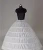 2018 em estoque vestido de bola anágua barato branco crinoline underskirt vestido de casamento deslizamento 6 saia de aro crinolina para vestido quinceanera