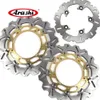 ARASHI For YAMAHA YZF R6 2003 Front Rear Brake Rotors Disk Disc Motorcycle Accessories YZF-R6 03 CNC Aluminum