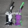 Narghilè Silicone Barrel Rigs Mini Silicone Rigs Dab Bong Pipa ad acqua Silicon Oil Drum Rigs spedizione gratuita DHL