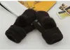 2018 New Fashion Winter Fingerless Gloves Mittens For Women Fur Pom Poms Warm Wool Glove S10256478228