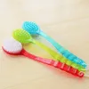 Brosse de bain Poignée longue Brotte Skin Massage Pieds de douche Pinceau de frottement pour arrière Exfoliation Brosses Corps pour accessoires de salle de bain