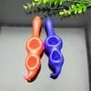 New style color discoloration gourd pipe