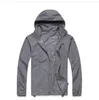 2018 Summer New Brand Women's Men's Fast Drying Outdoor Casual Sports Waterproof Uv Jackets Coats Windbreaker Black Pasm