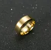 Anel de titânio preto fashion masculino com acabamento clássico, joias de noivado, anéis para festas masculinas, alianças de casamento anillos