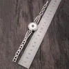 Xinnver Snap Armband DIY Charms Silver Armband Bangles With Crystal Fit 18mm Snap Buttons For Women Jewelry ZE3682947