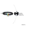 Mannen Dames Energie Regenboog Gay Armband Meditatie Gezondheid Agaat Regenboog Charms Armband