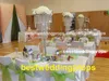 Décor nouveau style allée piliers en cristal passerelle de mariage support pièce maîtresse pour fête de noël mariage best0131