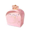 New Wedding Favor Boxes Crown Candy Boxes With Hot Stamping Floral Beautiful European Elegant Sweety Boxes Party Favors