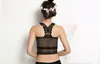 Blanc Noir Femmes Sexy Dentelle Creuse Tops Papillon Dos Enveloppe Enveloppé Bandeau Tube Top Sangle