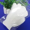 Badhandske Dusch Scrubber White Scrub Exfoliating Body Massage Sponge Gloves