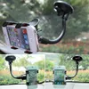 20cm long arm universale cellphone holder flexible 360 rotation windshield car holder bracket with chuck buckle support smart phone mount