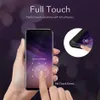 UV -schermbeschermers gehard glas voor Samsung Galaxy S20 Ultra S10 Opmerking 20 Pro 10 9 S8 Plus iPhone 11 Pro Max Volledige vloeibare lijm