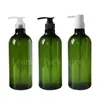 1000 ml lotion pomp container lege shampoo plastic fles met vloeibare zeepdispenser navul fles cosmetische spuitpomp