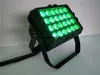 6 조각 방수 led DMX 도시 색 RGBWA UV 24pcs 18w RGBWA UV 6in1 야외 LED 도시 색 빛