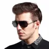 HDCRAFTER Occhiali da sole senza montatura da uomo Polarized UV400 design occhiali da sole da guida per occhiali da sole da uomo classici maschili
