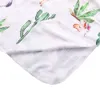 MIKRDOO 2018 neonato neonato bambino carino ricevente coperta cartoon lama e stampa di cactus spavalderia con abbigliamento per fascia
