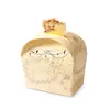 New Wedding Favor Boxes Crown Candy Boxes With Hot Stamping Floral Beautiful European Elegant Sweety Boxes Party Favors