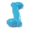 3 pic Resistant To Bite Bone Dog Puppy Molars Rubber Ball Play For Teeth Training Thermal Plastic Rubber TPR Pet Dog Toys 104CM L1654468