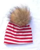 6pcs bambino grande pompon berretti di cotone stampa floreale berretto orecchie copricapo cappello stile europa bambini pom pom cappelli berretto cappello avvolge la testa MZ9131