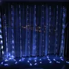 3x3M 6x3M étanche LED cascade glaçon rideau chaîne lumières fête vacances lumière de noël pour mariage jardin decoration253B