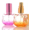 Großhandel 10 ML Schöne Farbe Glas Kosmetik Parfüm Flasche Auto Haning Duft Flasche 200 TEILE/LOS