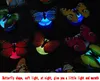 Kreative Farbe Schmetterlingsform Nachtlampe kann LED dekorative Wandleuchte leuchtende Schmetterling neue spezielle Lampe kostenloser Versand eingefügt werden