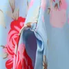 赤ちゃんの女の子の花のロンパースの花プリントジャンプスーツ2018新しい夏のファッション子供ブティック服2色C3535