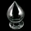 Hot Glass Hollow Anal Plug Big Huge Butt Plug Sexleksaker för Kvinna Dilatador Anal Expander G-Spot Stimulator Buttplug Vagina Balls Y18110106