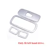 Accessories Stainless Steel Window Lift Button Frame Trim For Volvo XC60 S60 V60 Car Door Armrest Decor Panel Auto Styling