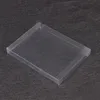 Boîte rectangulaire en PVC 2x15x21cm, présentoir cadeau Transparent, boîte d'emballage de bijoux artisanaux, boîtes en plastique transparentes en PVC QW8827