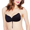 Ali di farfalla Intimo invisibile Reggiseno push up senza cuciture sexy con ala di farfalla Lingerie Reggiseno pettorale senza spalline adesivo in silicone color pelle nera