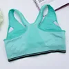 2018 Nuovo sette reggiseno sportivo con cerniera frontale ragazza moda professionale antiurto traspirante senza reggiseno in acciaio con esecuzione di biancheria intima sportiva per yoga