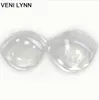 Veni Lynn 265g / 쌍 부드러운 큰 풀 컵 실리콘 삽입 브래지어 수영복 및 비키니를위한 맑은 유방 증강 인자